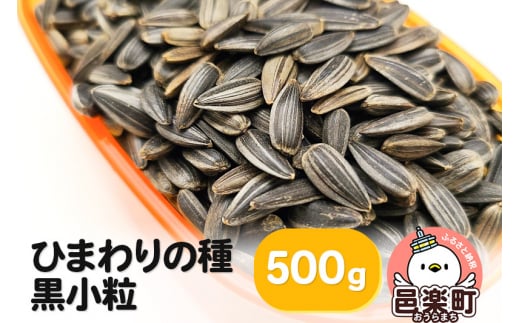 ひまわりの種・黒小粒 500g×1袋 サイトウ・コーポレーション 飼料