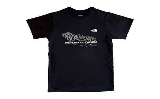 THE NORTH FACE「HAKUBA ORIGINAL Tシャツ」 白馬三山　ウィメンズ　サイズ：M　カラー：ブラック【C0020-04】