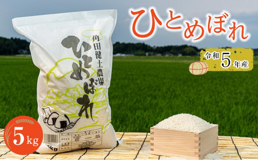 令和5年産 ひとめぼれ 5kg×1袋 - 宮城県角田市｜ふるさとチョイス