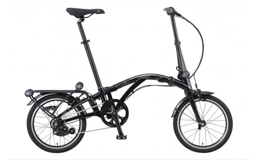 40年の歴史をもつ米国ダホン社の高性能折り畳み自転車 DAHON International Curl i4 Black pearl