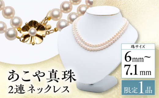 新品登場 高品質 5.5～6.0 mm アコヤ真珠ネックレス GGS 鑑別書付 