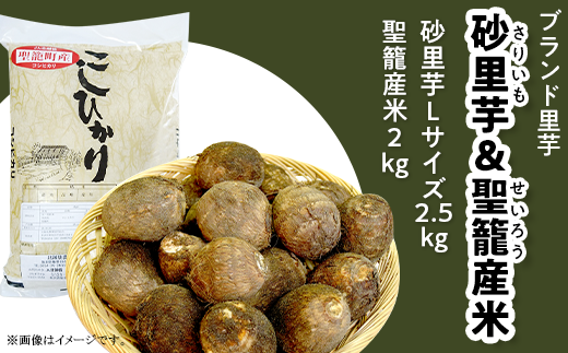 【数量限定】聖籠産米・砂里芋セット - ふるさと納税サイト