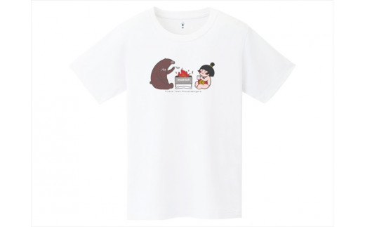 ふるさと納税 服 神奈川県 南足柄市 モンベルTシャツ 南足柄市オリジナルデザイン（焚火） ブラック／L 神奈川県 南足柄市 モンベルTシャツ 南足柄市オリジナルデザイン（焚火）＜ホワイト