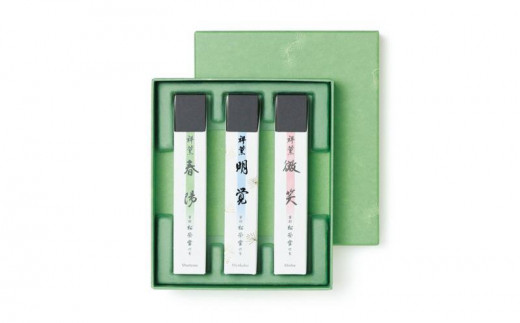 香老舗 松栄堂】高級線香 (春陽/明覚/微笑 祥薫) 紙箱入 [ 京都 老舗