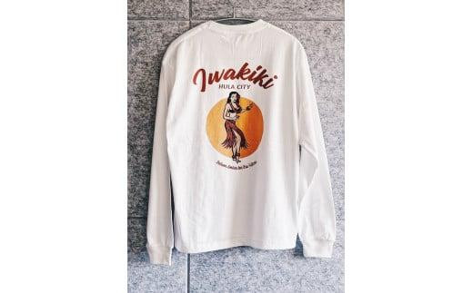 ふるさと納税 服 福島県 いわき市 いわき市発D2Cブランド「yourmood」　Iwakiki　ロングスリーブTシャツ　WHITE_M Mサイズ sd1_8f986bf447fd3879aec17827b4