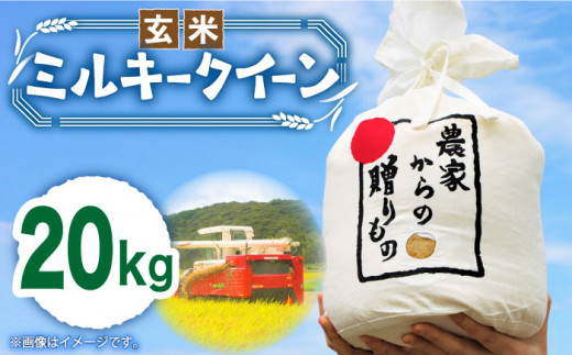 【令和5年産】ひかりファーム の ミルキークイーン - 玄米 - 20kg《築上町》【ひかりファーム】 [ABAV014] 玄米 お米 米 34000円