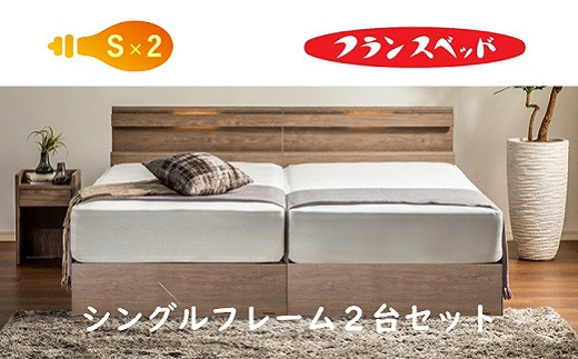 フランスベッド ファディア FAD-C1 260DR 引き出し付 フレームのみ 