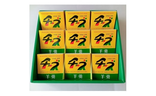 北海道銘菓＞チーズようかんギフト 9個入(化粧箱)【1447481