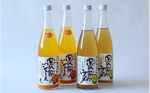 季節毎の柑橘ジュース500ml×6本セット / 和歌山 和歌山県産 田辺市