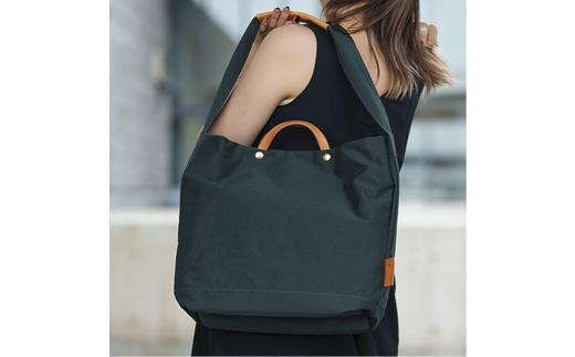 豊岡鞄 2WAY トート（カーキ）TUTUMU News paper tote 