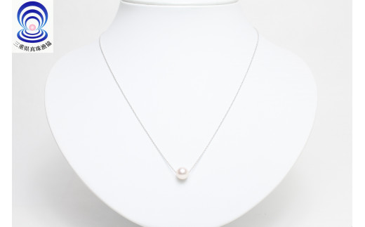 林檎　あこや真珠　マベパール　ネックレス　ペンダント　セット あこや真珠デザインペンダント 7mmサイズ シルバー ギフト