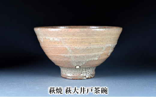 №5226-0880]萩焼 茶碗 萩大井戸茶碗 工芸品 焼き物 - 山口県萩市