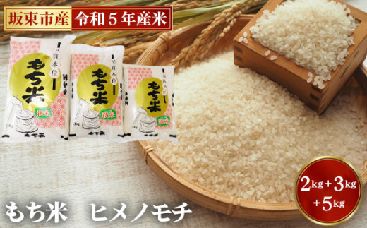 ふるさと納税 横芝光町 もち米10kg 千葉県産ヒメノモチ白米(5kg