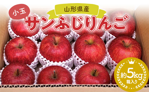 2025年12月発送開始】小玉ふじりんご 山形県産 小玉りんご（サンふじ
