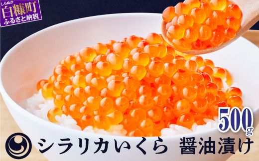 シラリカいくら(醤油味) 500g(250g×2) いくら イクラ 小分け 国産