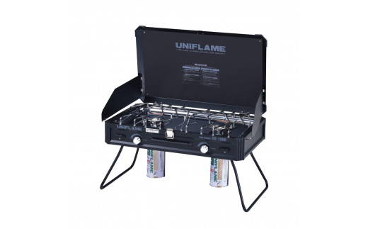 UNIFLAME】ツインバーナーUS-1900 LTD ブラック【 ユニフレーム