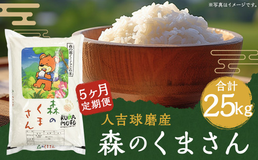 定期便5回】人吉球磨産 森のくまさん 5kg 合計25kg - 熊本県人吉市｜ふるさとチョイス - ふるさと納税サイト