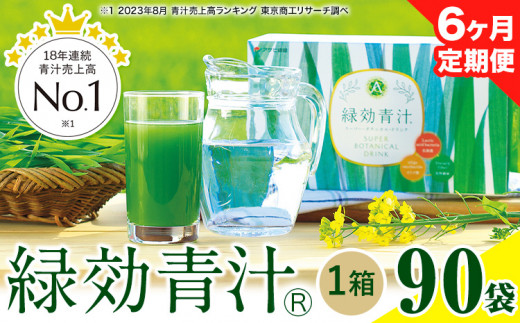 緑効青汁90袋×2箱 賞味期限2024年8月健康食品 - 青汁/ケール加工食品