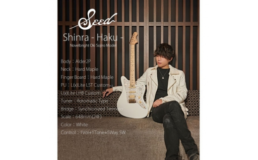 Seed ６弦 shinra Haku - ギター