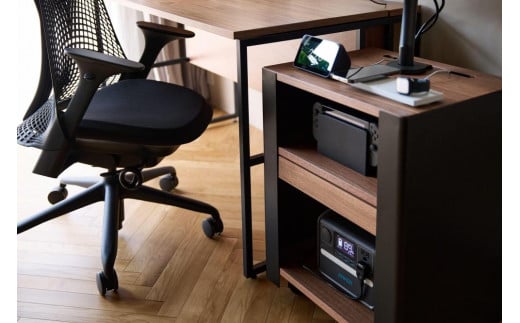 WAAKwagon CUBE デスクワゴン ガジェット収納モニターアームワゴン WAAKwagon CUBE | WAAK°