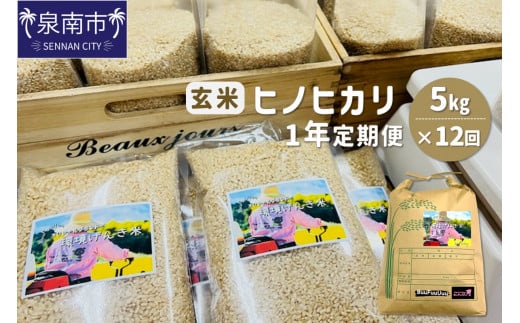 農業姉妹がこだわって栽培！玄米5kg1年定期便【024A-016】 - 大阪府泉南市｜ふるさとチョイス - ふるさと納税サイト