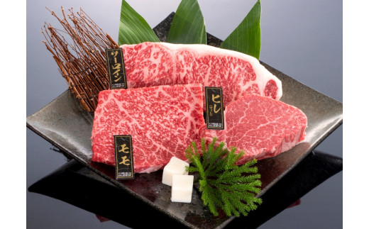 【和歌山県九度山町】熊野牛 ステーキバラエティセット【MT13】