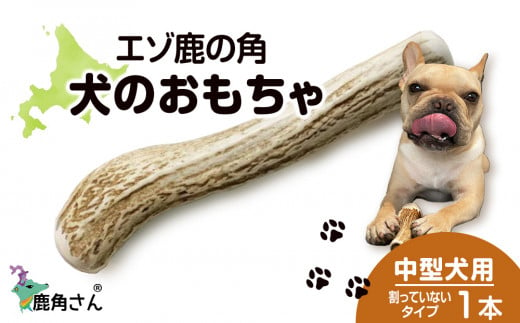 鹿の角 エゾシカ 犬のおもちゃ 『鹿角さん』 中型犬用 割っていないタイプ 1本 - 北海道白老町｜ふるさとチョイス - ふるさと納税サイト