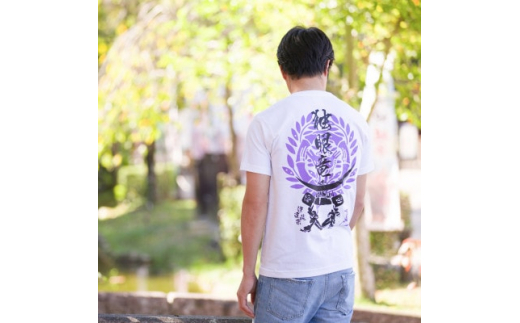 ふるさと納税 笠松町 戦国武将Tシャツ 伊達政宗(ホワイト,XLサイズ) sd1_05394214f90b5fbf1140ede86b