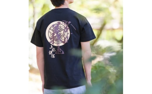 ふるさと納税 笠松町 戦国武将Tシャツ 上杉謙信(ブラック,Sサイズ) 戦国武将Tシャツ 上杉謙信(ブラック,XLサイズ)【1481125