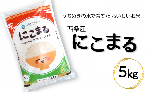 令和6年産 西条産のお米 「にこまる」（５kg） にこまる 米 精米 - 愛媛県西条市｜ふるさとチョイス - ふるさと納税サイト