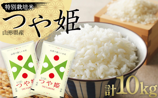 令和6年度産 特別栽培米つや姫 10kg（5kg×2袋） 山形県産 つや姫 米 お米 ブランド米 銘柄米 備蓄 日本米 コメ ごはん ご飯 食品 山形県  F2Y-4075 - 山形県｜ふるさとチョイス - ふるさと納税サイト