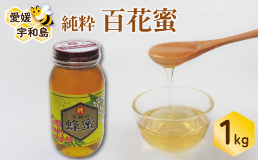 はちみつ家】国産純粋百花はちみつ 1kg × 4個 非加熱生 はちみつ家】国産