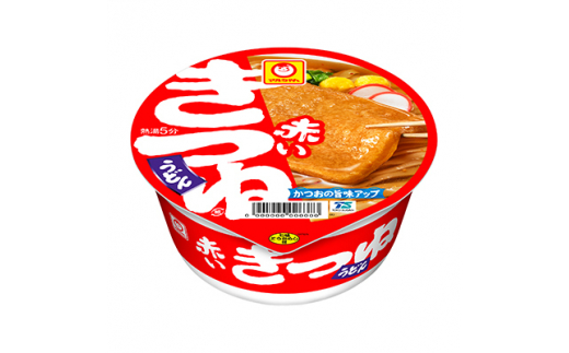 【群馬県館林市】<毎月定期便>赤いきつねうどん 東 12食 全12回【4011094】