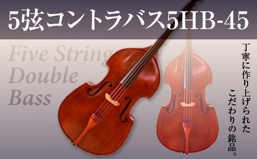 5弦 コントラバス 5HB-45 BM08 - 京都府宇治市｜ふるさと