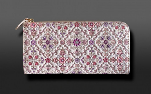 浅草文庫】L字長財布 オリエント柄 | 財布 薄い スリム 大容量 L字