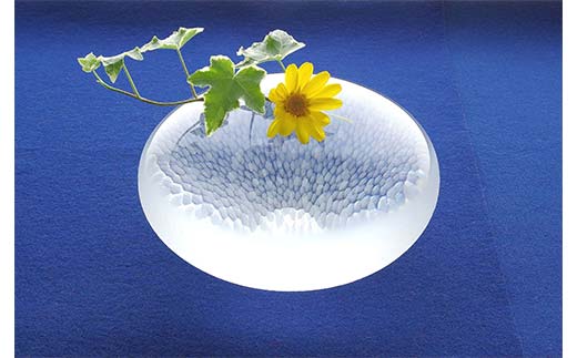 ガラス作家 池本美和＞一輪挿し「Water Egg」 吹きガラス 硝子 ガラス 一輪挿し 花瓶 池本美和 贈り物 ギフト F6L-472 -  山口県山陽小野田市｜ふるさとチョイス - ふるさと納税サイト