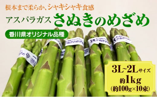 №4631-1674]アスパラガス【さぬきのめざめ】3L・2Lサイズ1kg - 香川県東かがわ市｜ふるさとチョイス - ふるさと納税サイト