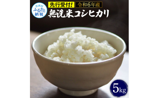 先行予約 令和6年産 無洗米コシヒカリ5キロ 5kg 米 白米 精米 新米 むせんまい こしひかり コシヒカリ ブランド米 おこめ こめ 飯 ご飯  ごはん おにぎり おいしい 常温 人気 ギフト - 高知県芸西村｜ふるさとチョイス - ふるさと納税サイト