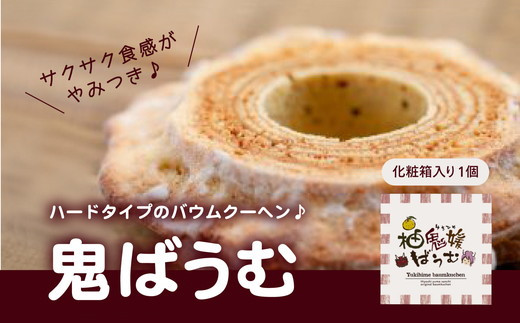 鬼バウムクーヘン ＜洋菓子 菓子 デザートスイーツ ケーキ ギフト お