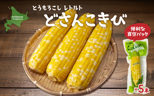 北海道産 とうもろこし 5本 どさんこきび 【ふるさと納税 人気 おすすめ ランキング 野菜 その他野菜 とうもろこし トウモロコシ 国産 加工食品  レトルト パウチ おいしい 美味しい 北海道 豊浦町 送料無料】 TYUO003 - 北海道豊浦町｜ふるさとチョイス - ふるさと納税サイト