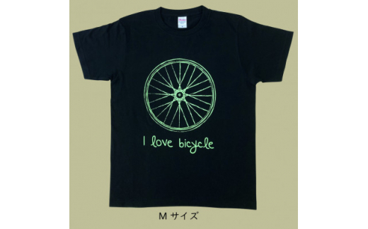 ふるさと納税 服 女 大阪府 太子町 サイクリスト オリジナルTシャツ　Mサイズ 1476383 sd1_0b700e15f4af1a515bcb0c689c