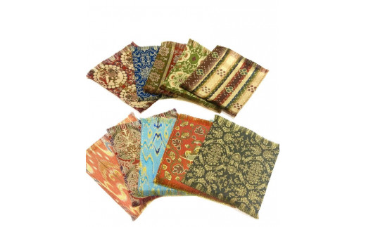 龍村美術織物】＜柄お任せ＞ コースター10枚セット - 京都府京都市