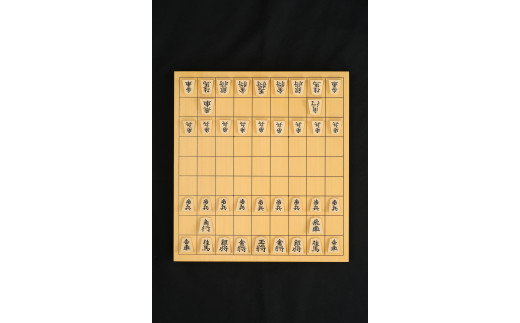 06M8004　将棋駒と将棋盤のセット(彫り駒・1寸盤)
