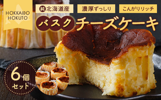 バスクチーズケーキ6個セット ふるさと納税 人気 おすすめ ランキング 