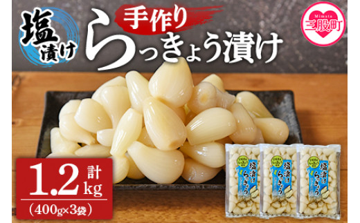 ＜手づくりらっきょう 400g×3袋セット＞ラッキョウ 辣韭 漬物 国産 宮崎県産 【MI321-ko】【株式会社上沖産業】 -  宮崎県三股町｜ふるさとチョイス - ふるさと納税サイト