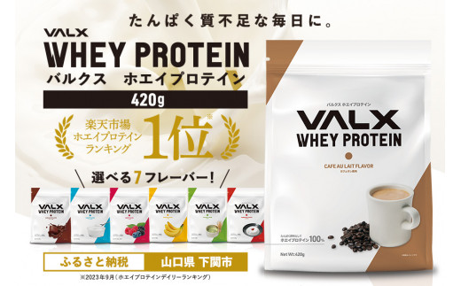 VALX ホエイ プロテイン 420g お試し プロテイン ダイエット 筋トレ 