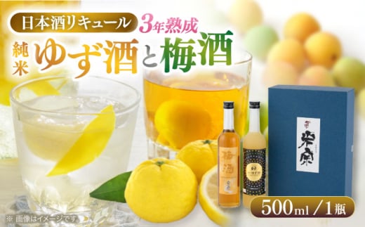 ふるさと納税 せこい 梅酒・ゆず酒 500mlパック 6本セット(3種類×各2