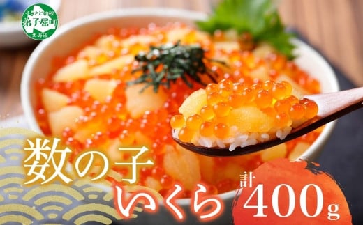 年内配送 12月15日まで受付 2530. 海鮮丼 数の子・いくら醤油漬け 100g前後 4パック 計400g イクラ 魚卵 送料無料 北海道  弟子屈町 - 北海道弟子屈町｜ふるさとチョイス - ふるさと納税サイト