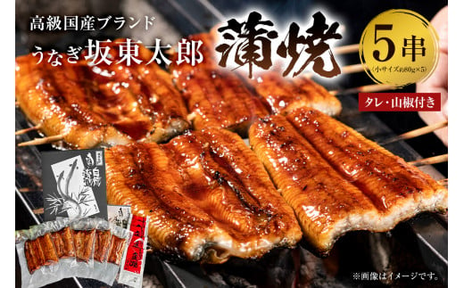 国産 うなぎ 「坂東太郎 使用」 蒲焼 5串 小サイズ 80g前後×5パック のし対応可能 冷凍 鰻 うな重 うな丼 ひつまぶし おつまみ 国産  ギフト 贈答 プレゼント - 千葉県南房総市｜ふるさとチョイス - ふるさと納税サイト