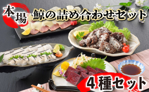 鯨の詰合せ 下関鯨屋日新丸 鯨 くじら クジラ 高級 刺身 珍味 父の日